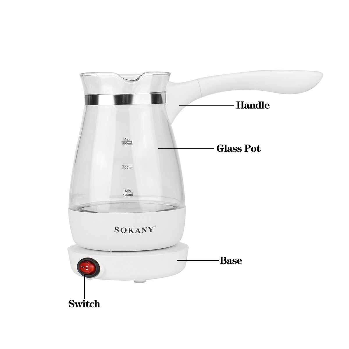 Arzum Optimum Turkish Coffee Machine, Coffee Pot