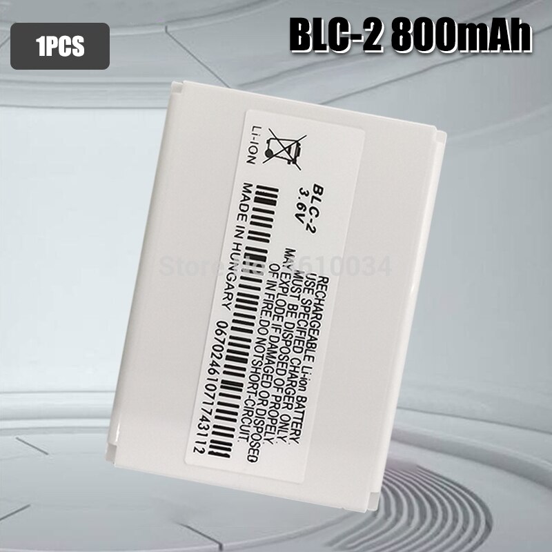 3.6v 800 mah blc -2 blc 2 blc 2 batterier erstatning mobiltelefon batteri til nokia 3310 3330 3410 3510 3315 3350: 1 stk