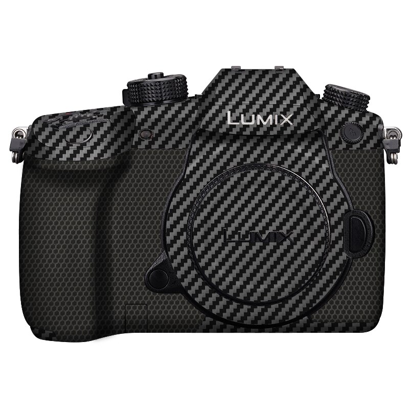 LUMIX GH5 Camera Skin Vinyl Decal Skin Wrap Cover for Panasonic LUMIX GH 5 Camera Sticker Protective Film: Carbon Fiber Black