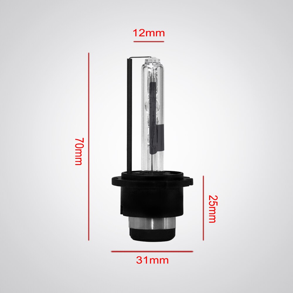 2x D2S D2R HID bombillas de xenón 55W 35W faro de xenón de coche 3000K 4300K 5000K 6000K 8000K 10000K 12000K HID lámpara de repuesto 12V DC