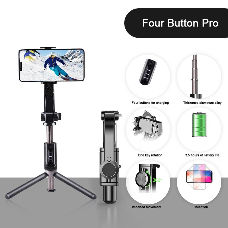Phone Photo Video Stabilizer Handheld Gimbal Anti-Shake Selfie Stick Bracket Camera Shooting Sssistance Handheld Gimbal: sjzy3