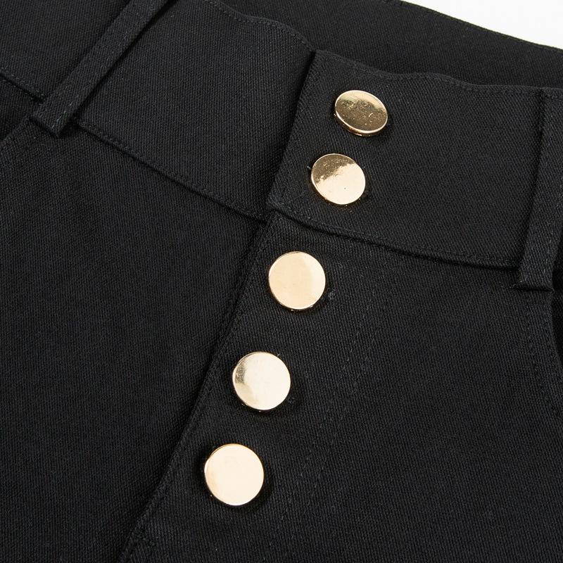ATHVOTAR-pantalones de cintura alta para mujer, pantalón negro Cargo de talla grande 6XL, ropa de calle para mujer, pantalones elásticos para oficina e Invierno