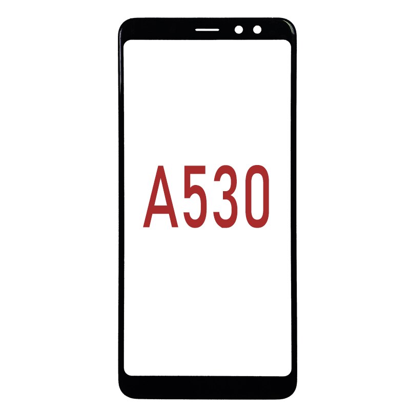 Front Glass For Samsung Galaxy J6 J8 A6 A730 A750 A530 Touch Panel Replacement LCD Outer Lens Glass Front