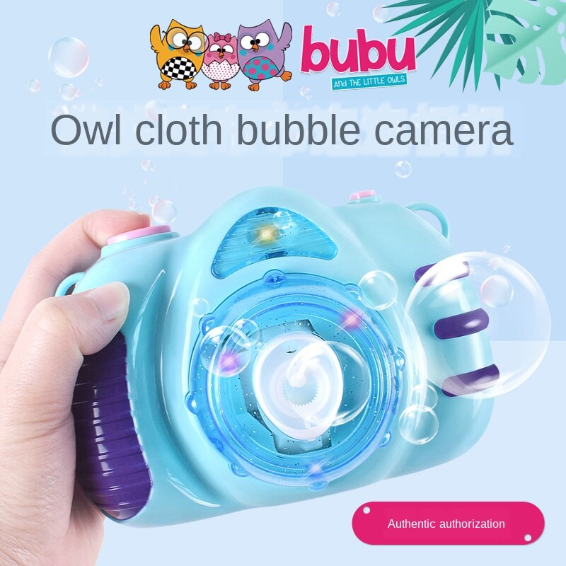 Kamera blasiert Elektrische Seife Energie Automatische blasiert Wasser blasen maschine freundlicher wasser spielzeug Musik Licht draussen freundlicher Spielzeug