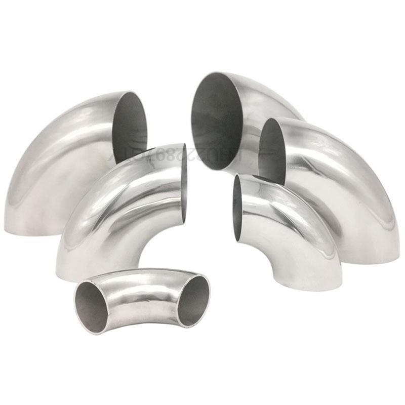 1PC Automobile Exhaust Pipe Muffler Turns into Stainless steel Elbow 90 Degree