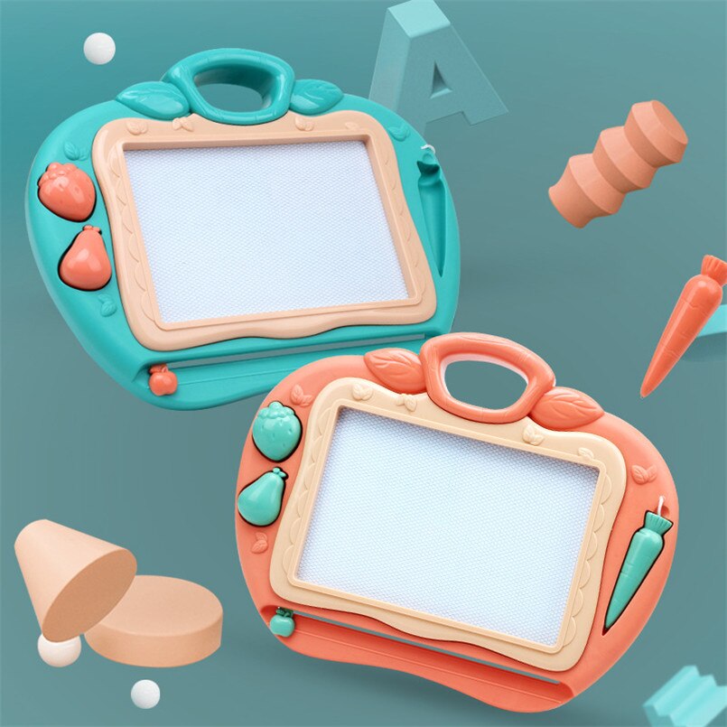 Brinquedos magnéticos de 36*17cm, para mesa, para meninos e meninas, para escrita e pintura, quadro, arte e aprendizagem brinquedo infantil