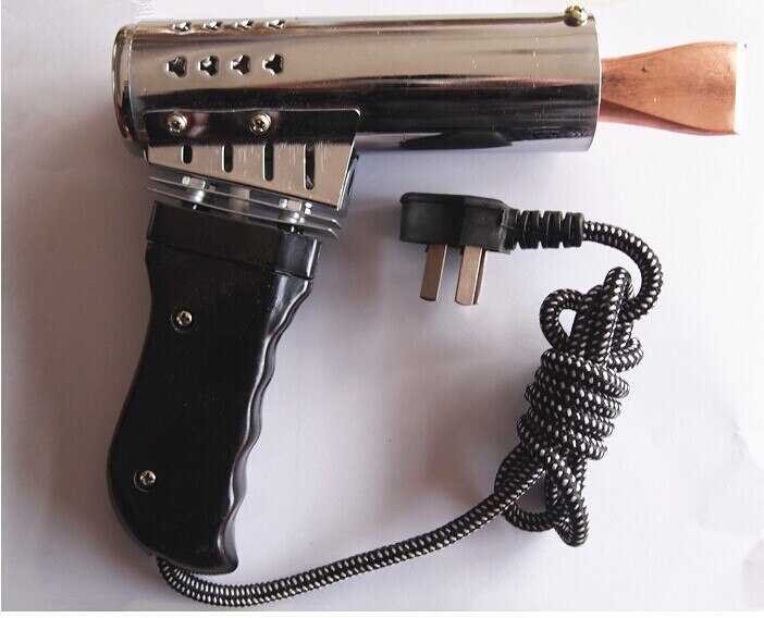 Haute puissance 220V 500W fer à souder électrique chauffage externe fer à souder manche en bois fer à souder