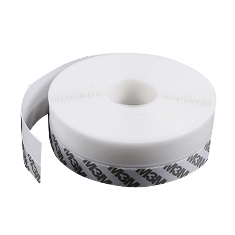 5M Seal Strip Zelfklevende Instaplijsten Weer Strip Siliconen Geluidsisolatie Venster Seal Anti Draft Stof Insect Deur Seal strip: WHITE / 35Mm