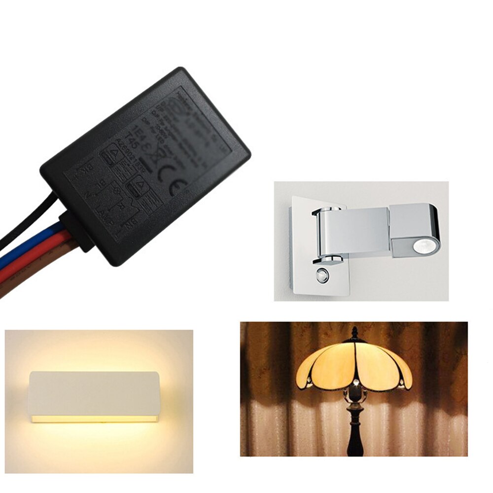 AC220-240V AC110v Bauen-in 3 Weg Finger Touch Dimmer 25-150W Für Tungslen Filament Lampe 3-25W LED Licht