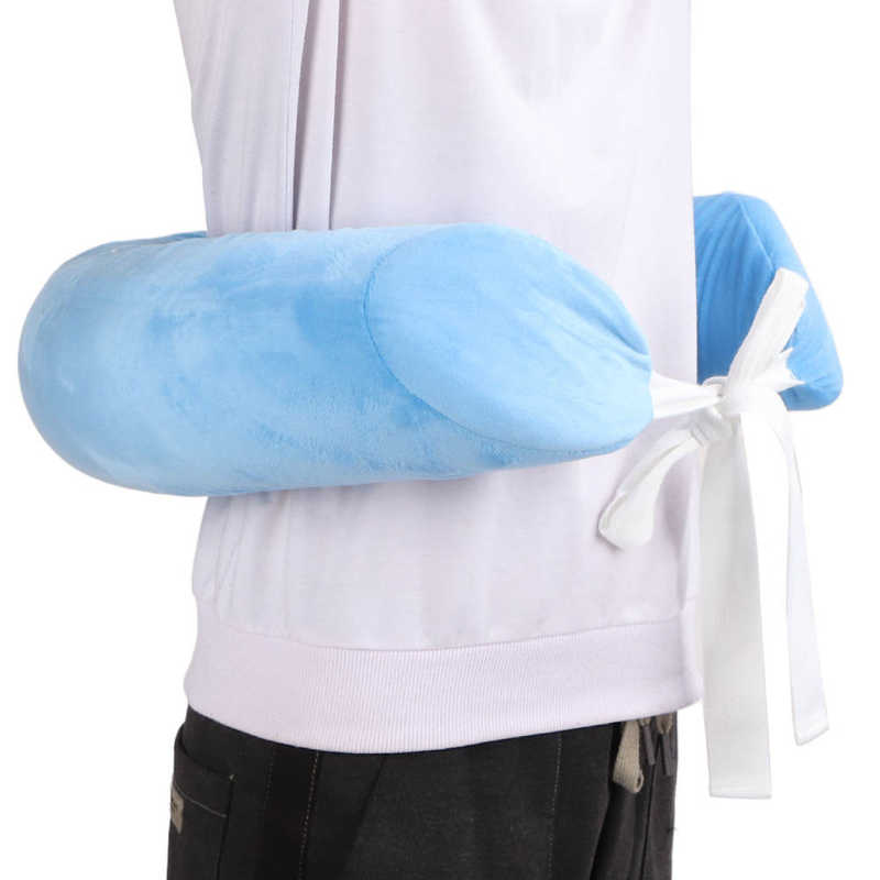 Lumbar Support Wrap Pillow Relieve Pressure Lumbar Roll Scoliosis Pillow for Travel Use