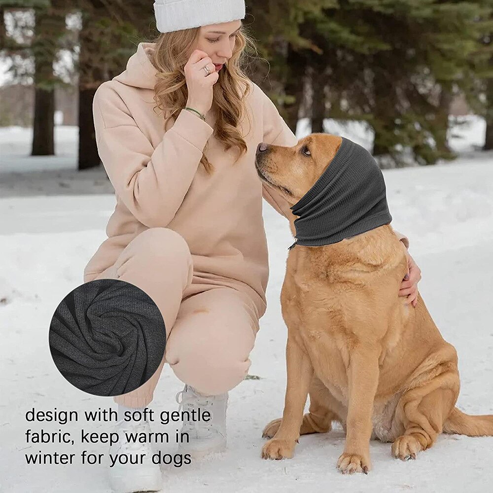 Cappello per cani anti ansia toelettatura paraorecchie cuffie antirumore calde cuffie per animali domestici cappelli antivento invernali accessori per cuccioli