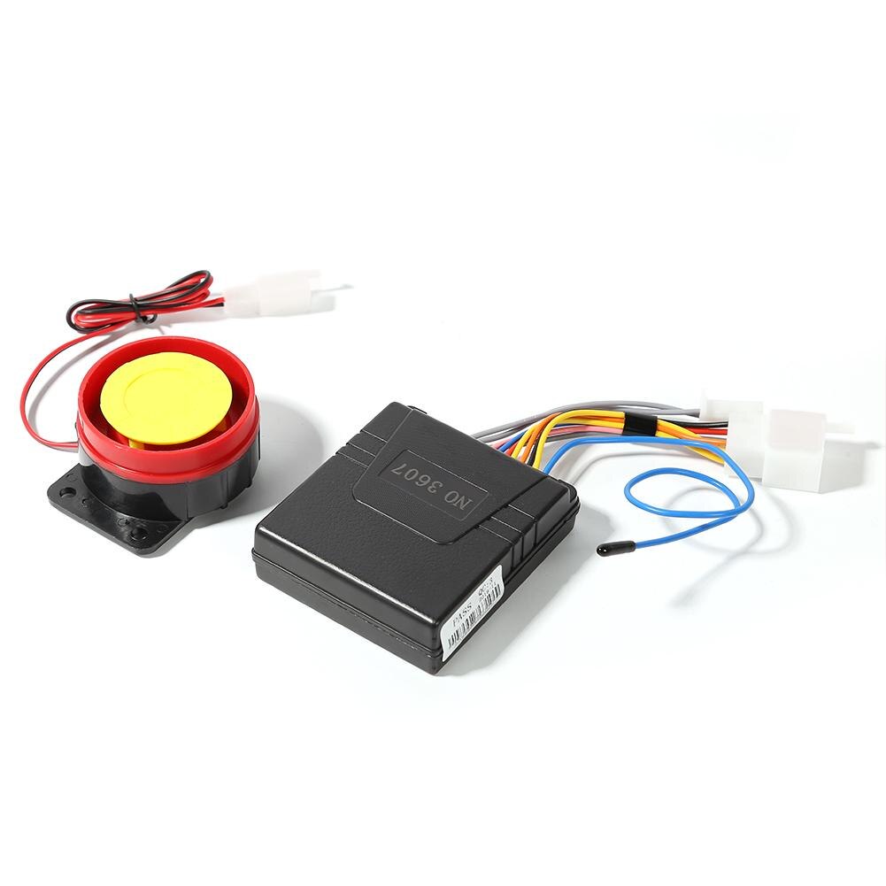 Sistema de Alarma antirrobo Para Moto, accesorio Universal Para Moto, 12V, Control remoto, señalización de seguridad