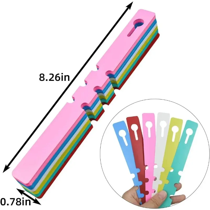 100 stuks waterdichte plantenetiketten, herbruikbare plastic wikkels voor boomlabels, plantenetiketten voor de kwekerij, tuingereedschap