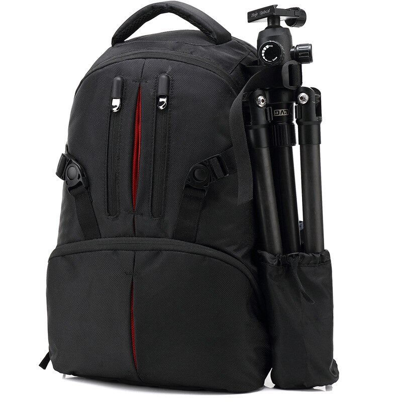 Fotógrafo multifuncional de gran capacidad Digital DSLR mesas de vídeo bolsa cubierta Cámara mochila Paquete de PC para Nikon Canon Sony
