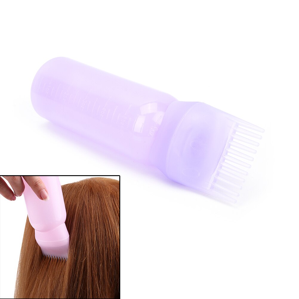1Pc Nuttig Haarverf Fles Applicator Borstel Salon Haarkleuring Verven Voor Meisjes Styling Tool 120ml