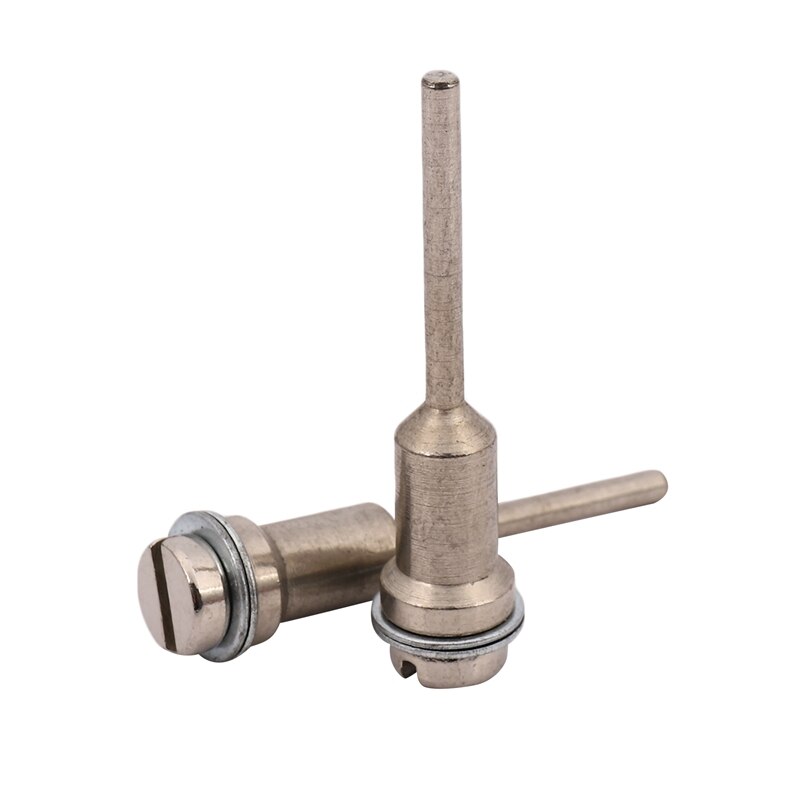 Mandril de corte Hss, soporte de disco de rueda de corte fijo, mandril de tornillo para Dremel Jun13, 3,17 Mm, 5 unids/lote