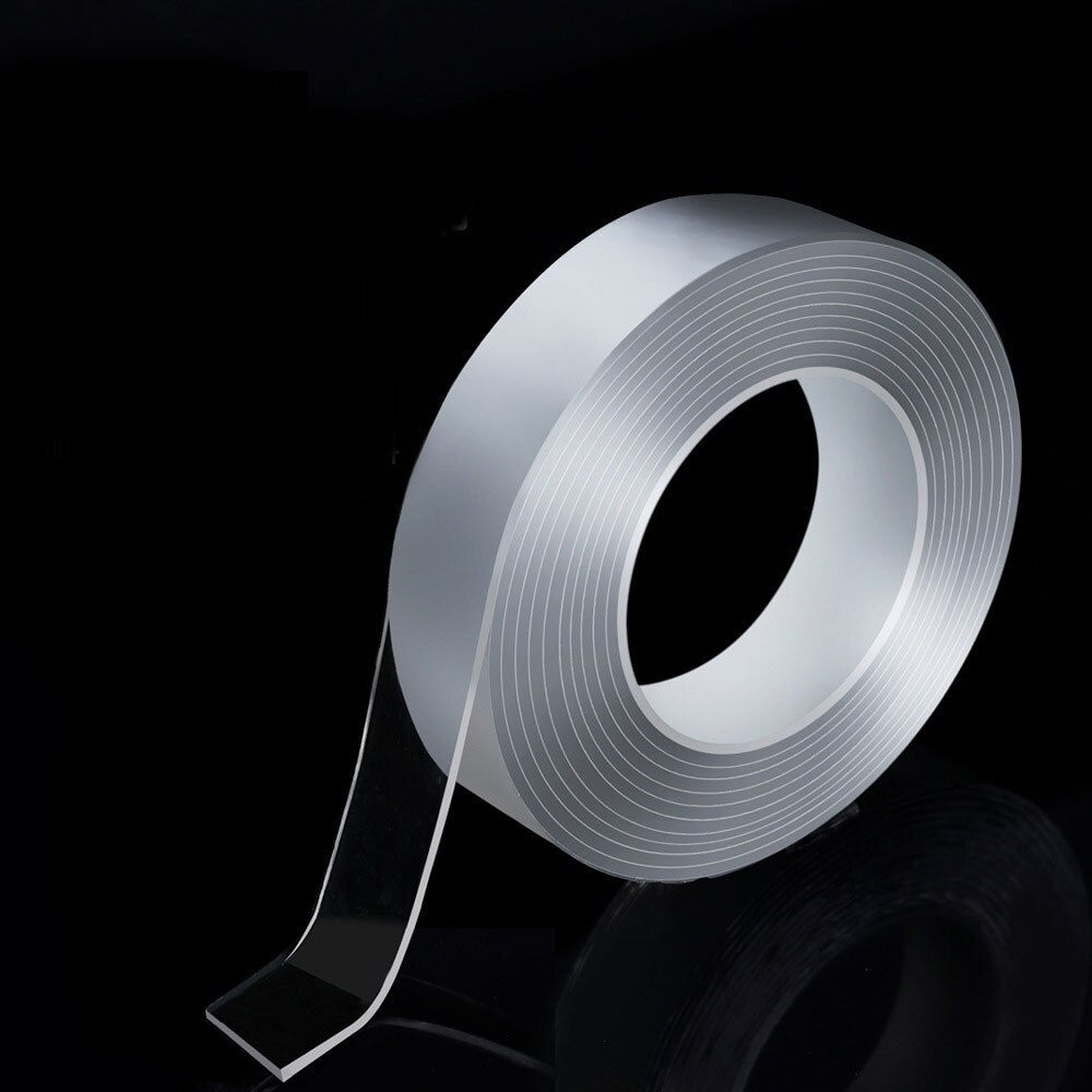 super non-marking nano tape, reusable waterproof double-sided adhesive for bonding and fixing of objects