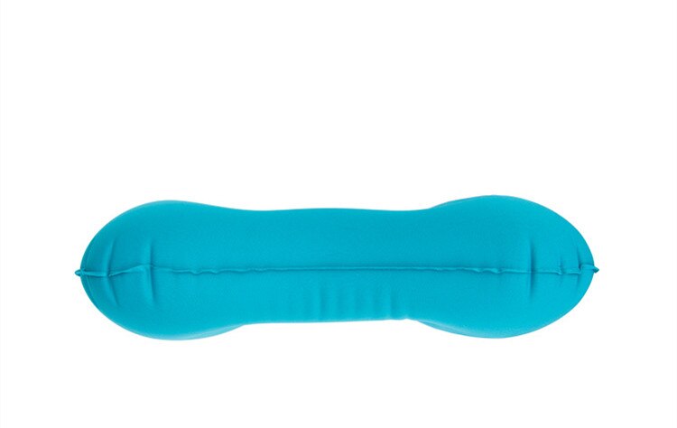 Inflatable 45x33cm Portable Pillow Polyester & TPU Air Filler Foldable Camp Travel Office Cervical Neck Pillow Home Textile