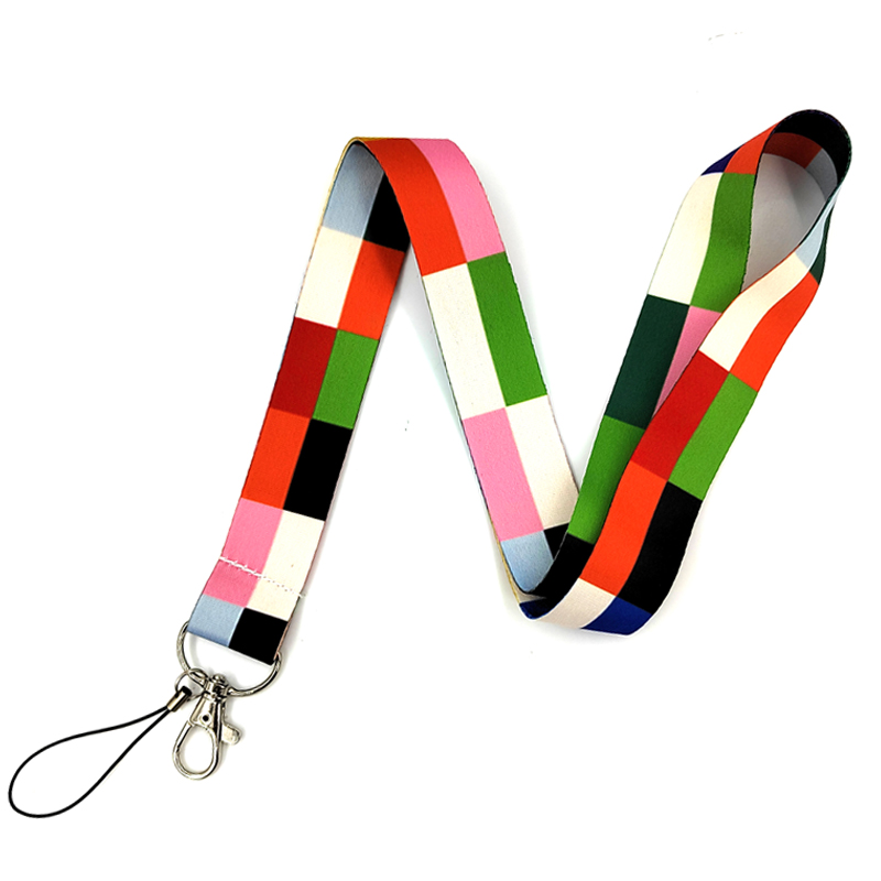 Correas Para Cuello Correa Para El Cuello Para Soporte De Tarjetas De Identificación Con Clip De Metal, Camuflaje Texto, Taille Unique Correa Cuello Camuflaje Porta Insignias