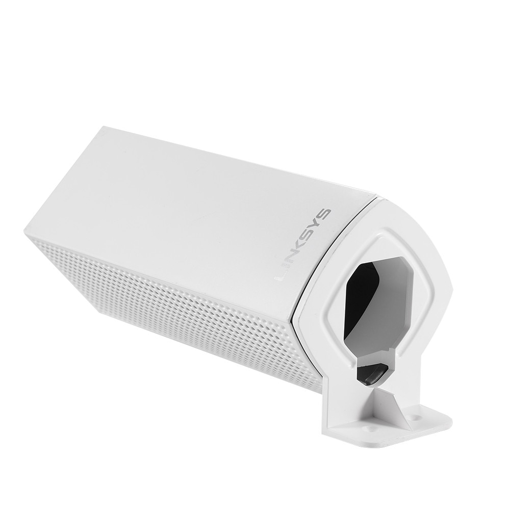 Veggfeste til linksys velop tri-bånd hele hjemmet mesh wifi system wifi ruter hylle med skrutrekker stilig veggholderbrakett