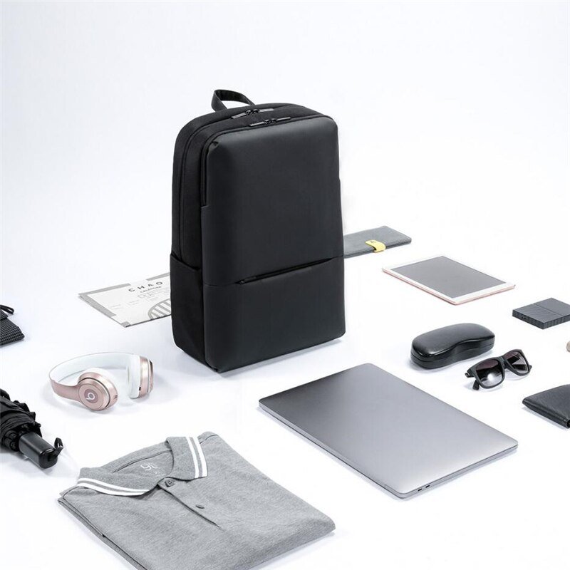 Zaino da viaggio per esterno originale Xiaomi Mi Classic Business Backpack 2 Generation Level 4 impermeabile da 15.6 pollici per Laptop