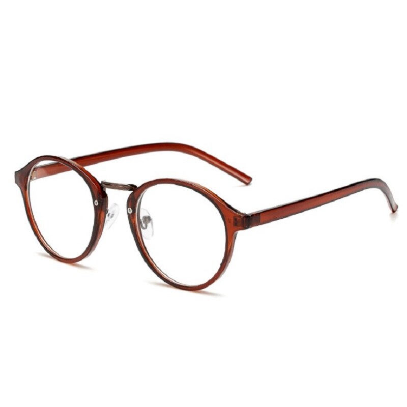 Vintage-silmälasit, kirkkaat linssit, kehykset, retro, pyöreät, miesten ja naisten, unisex-nörttilasit