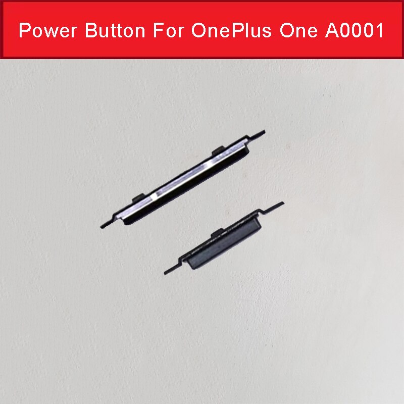 100%  ægte tænd/sluk-knap til oneplus 1 a0001 5.5 &quot; udvendig tænd/sluk-tast til 1+  én op &amp; ned volumenkontrol tastaturdele