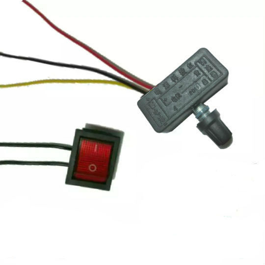 Electric Sprayer Speed Controller 12V Adjustment Switch Position Adjuster Agricultural Insecticide Sprayer Charging Accessories: Light Grey