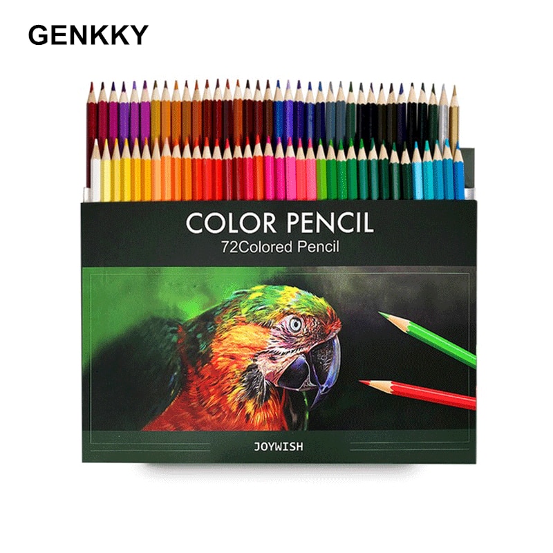 12/18/24/36/48/72 WaterColor Pencils Set Wood Colored Pencil Set Painting for kids Art School Supplies