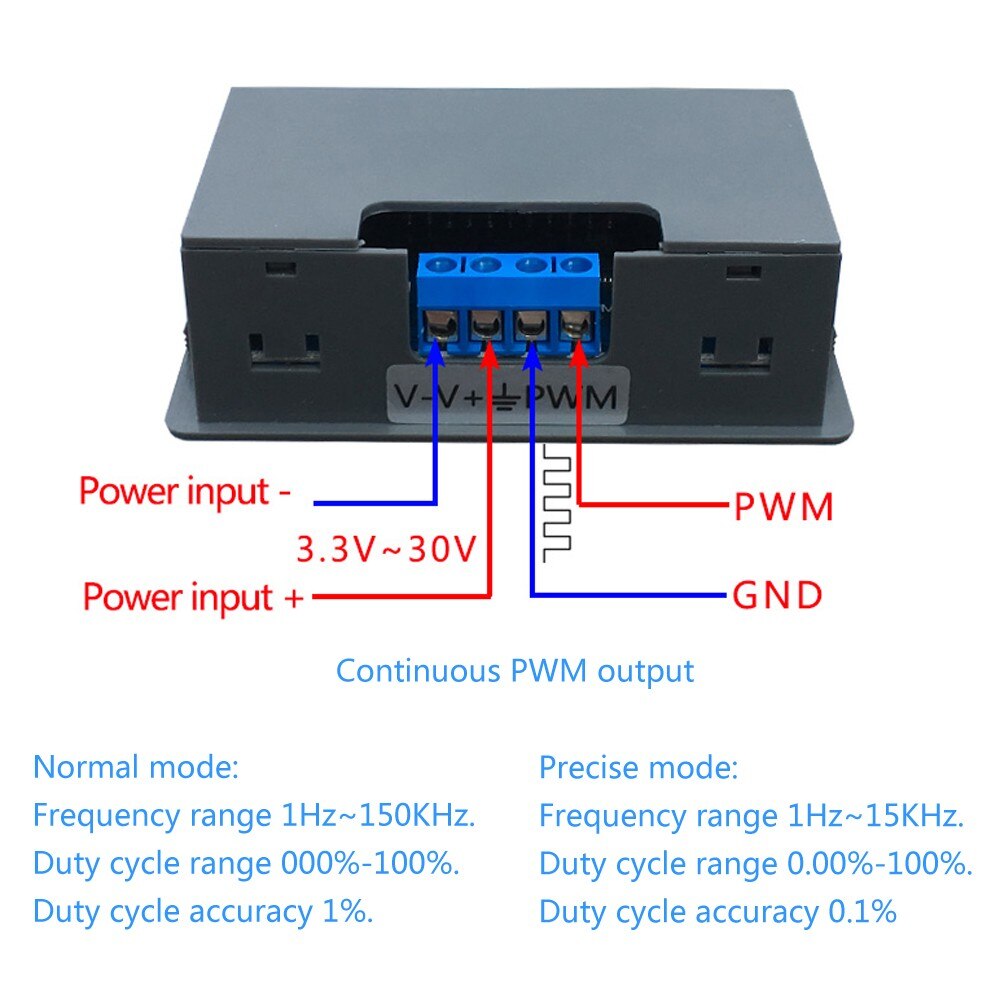 1hz 150khz gerador de sinal display lcd pwm pulso freqüência dever ciclo ajustável módulo gerador de sinal de onda quadrada