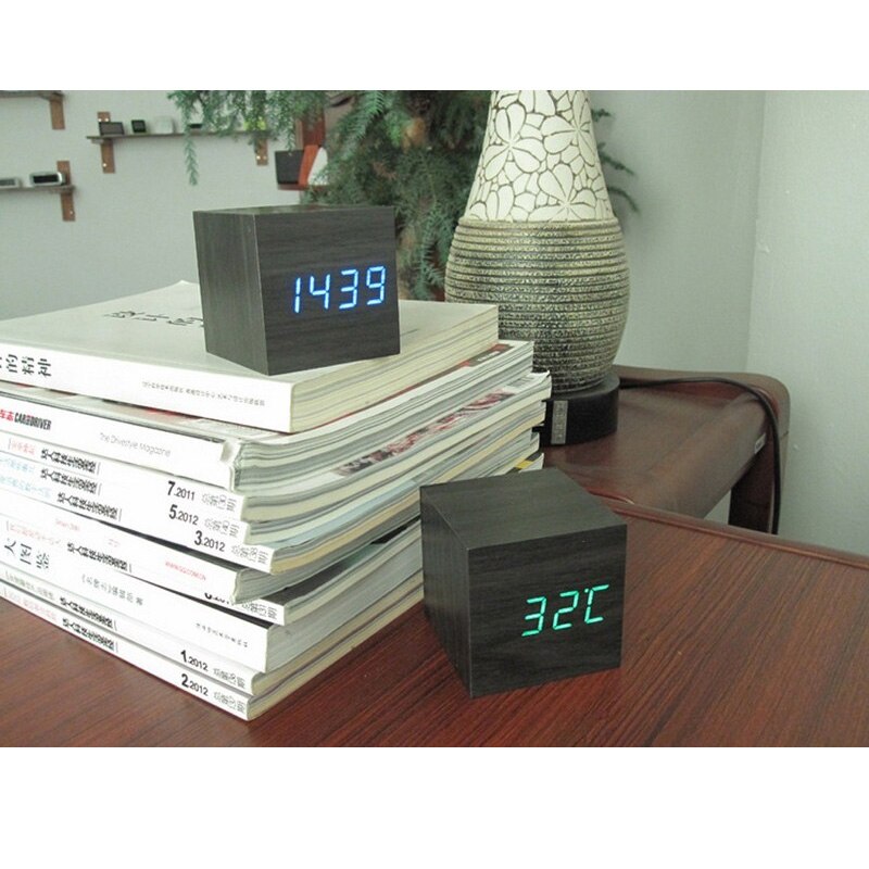 Dashboard Uhr LCD Anzeige - Kleine Armaturenbrett Uhr Für Auto