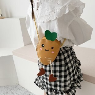 freundlicher Taschen Nette Hässliche Meng Karotte Crossbody-tasche Karikatur Männer Und Frauen Baby Zubehör Tasche