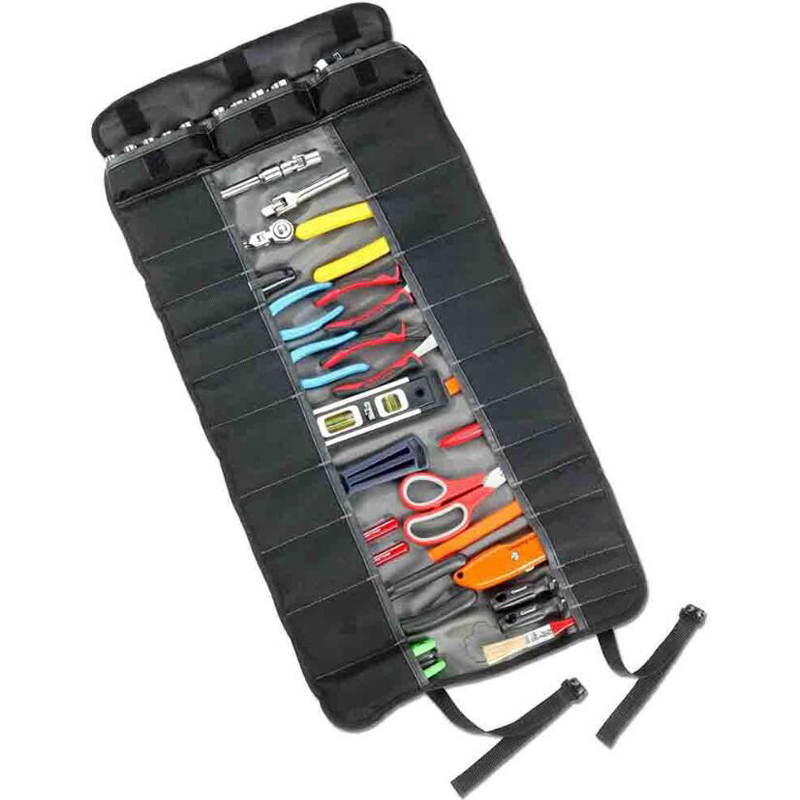 900D Oxford Tuch Toolkit Große Größe Werkzeug Rolle Tasche Elektriker Hardware Reparatur Kit Gerollt Arbeits Reparatur Werkzeug Lagerung Taschen