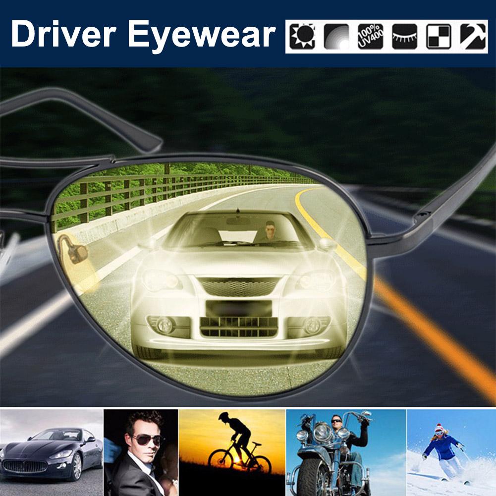 Gafas de sol antideslumbrantes para conductores de coche, lentes de visión nocturna de aleación de cobre, gafas polarizadas para conducir, accesorios para automóviles