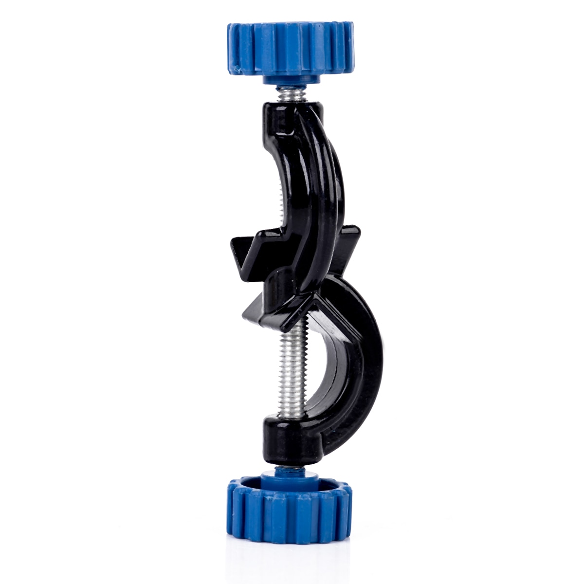 1pc Chemistry Laboratory Stand Clamp Double Top Right Angle Clip Wire Clamps Holder Metal Grip Supports Right Angle Clip