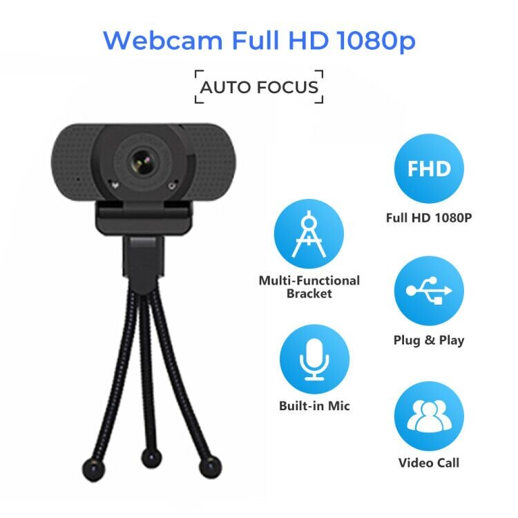 1080p webcam mini pc camera 4k web camera for computer full hd webcam 1080p web camara for pc Video call mini camera: W6-AF-T