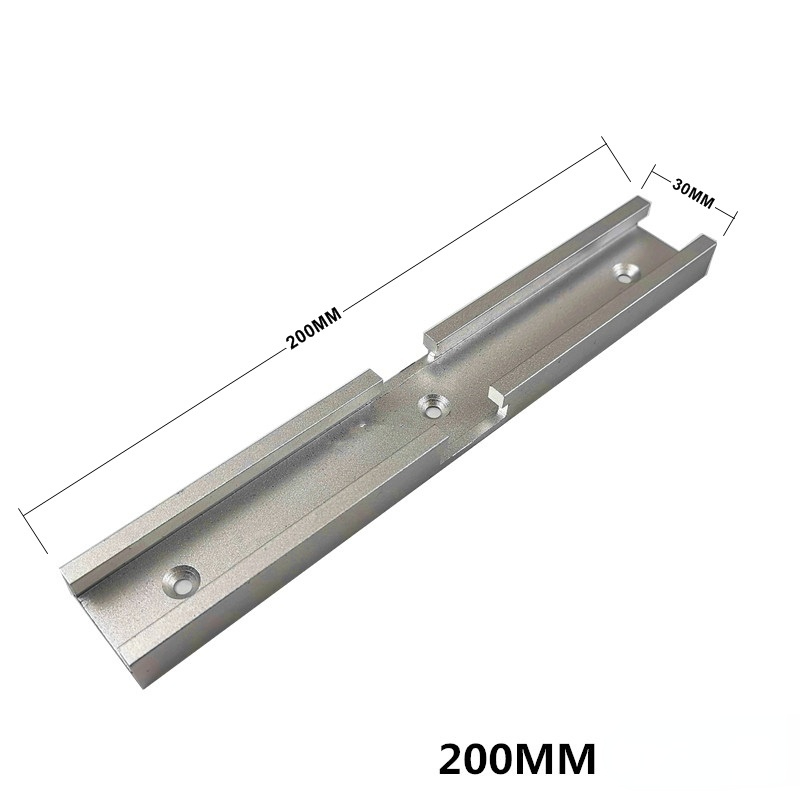 T-Track Intersection Kit Double Cut Profile Universal Cross T-track Connector with Predrilled Mounting Holes Woodworking Clamps: C
