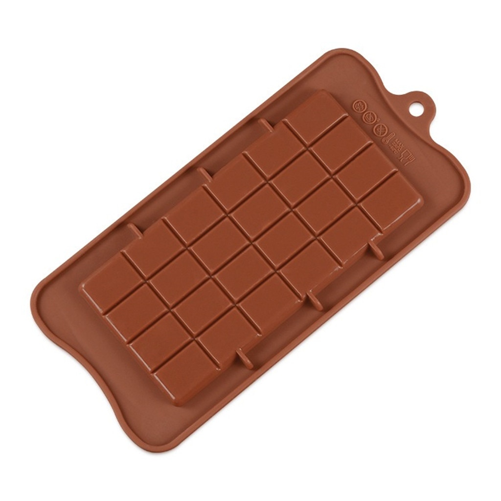 Chocolade Mallen Bakvormen Cake Mallen Vierkante Milieuvriendelijke Siliconen Siliconen Mal Diy 1Pc Food Grade 24 Holte 109