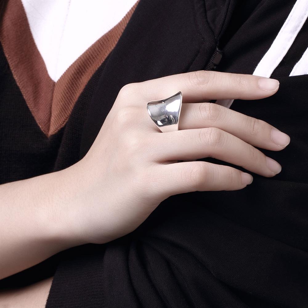 Dijes clásicos novedosos, anillos anchos de Plata de Ley 925 para hombres y mujeres, talla 7 8 9 10, joyería fina para , de navidad