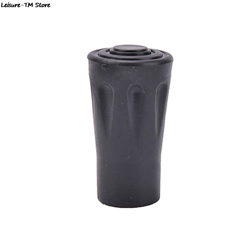 2 stk / sett gummi spiss karbonfiber tur teleskop pinne nordisk gå leir legering hylse krykke bar wolfram trek pol kurv