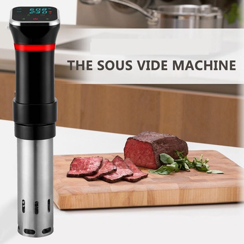 1100W Cooking Machine Precision Circulator Cooker Stainless Steel Thermal Cook Machine with LED Digital Timer US Plug
