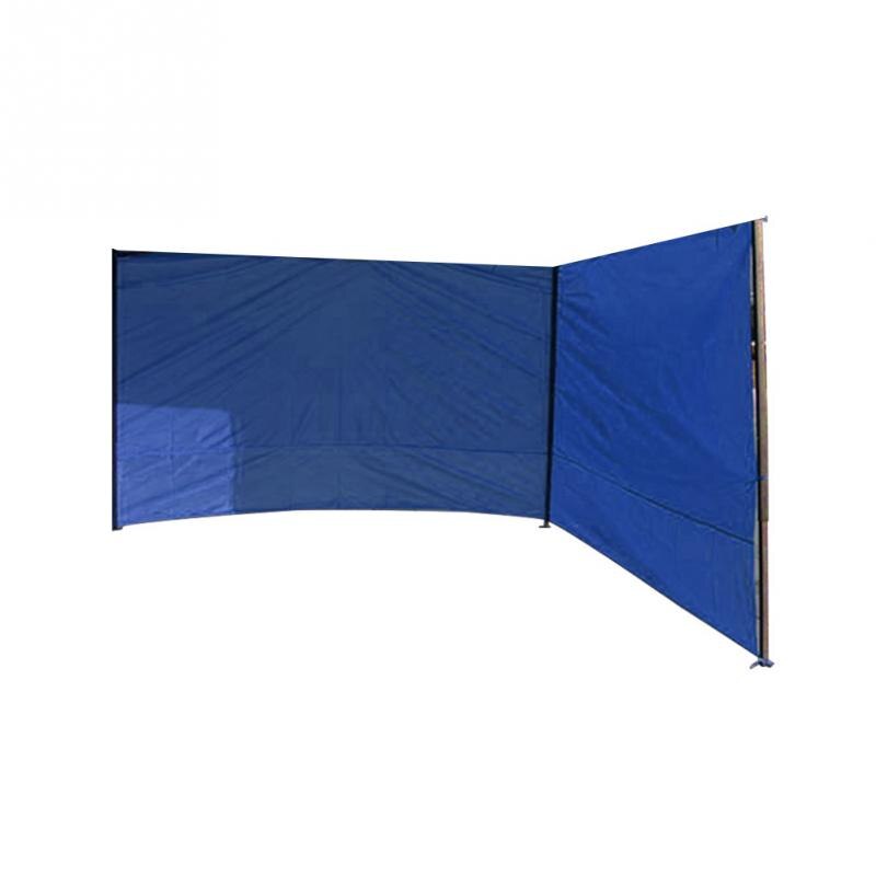 Anti-UV Accessories Sidewall Durable Outdoor Tent Waterproof Reusable Folding Oxford Cloth Windproof Portable Gazebo Side Panel: Blue 6M Types1