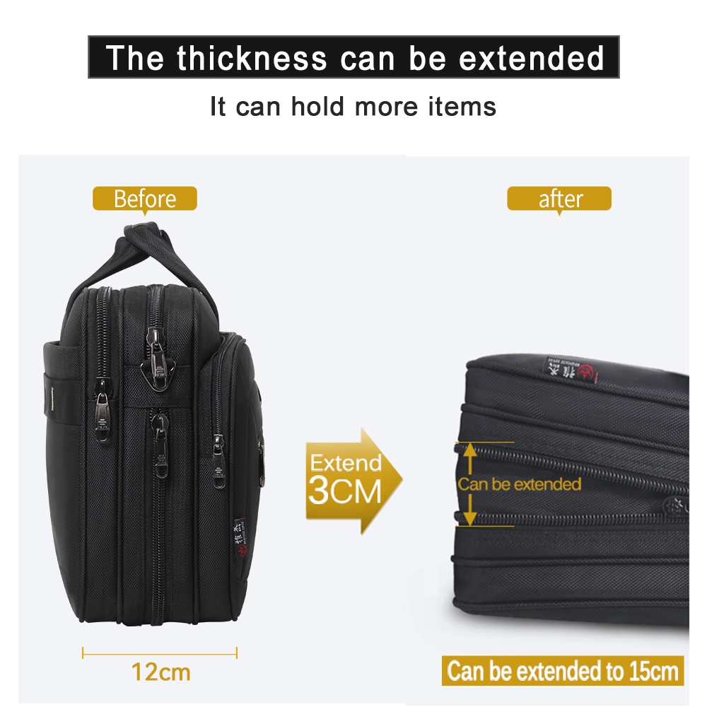 TINYAT Zaino per Computer Portatile da Viaggio Base da 15,6 Pollici Computer Portatile Nero | zaino business