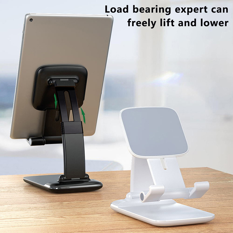 Foldable ABS Desktop Mobile Phone Stand For IPad ForIPhone Smartphone Support Tablet Desk Cell Phone Poetable Holder Bracket