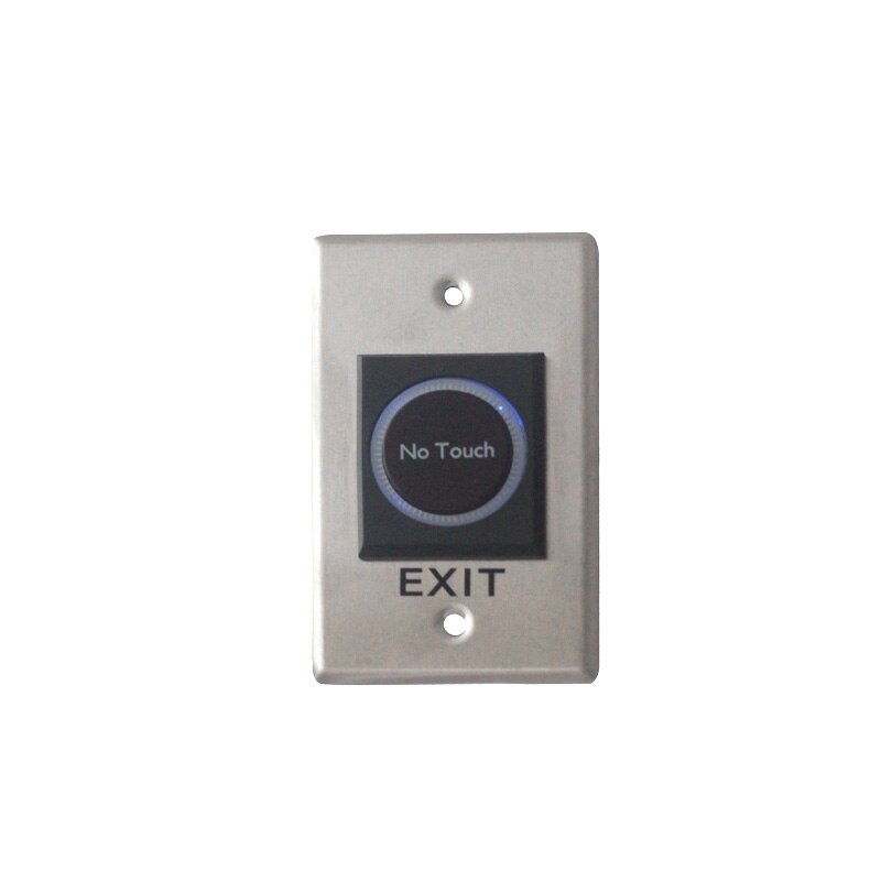 Infrared Contactless No Touch Door Exit Button Touch Release Push Switch with Backlight for access control electric lock system