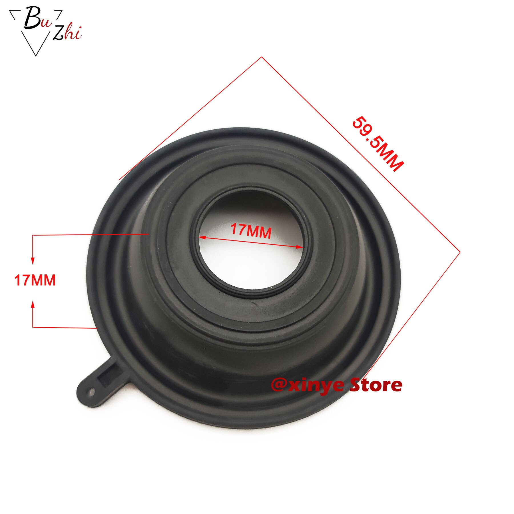 Carburetor Plunger Vacuum diaphragm for Kawasaki ZXR250 ZXR400 ZZR400 ZX4 ZXR ZZR 250 400