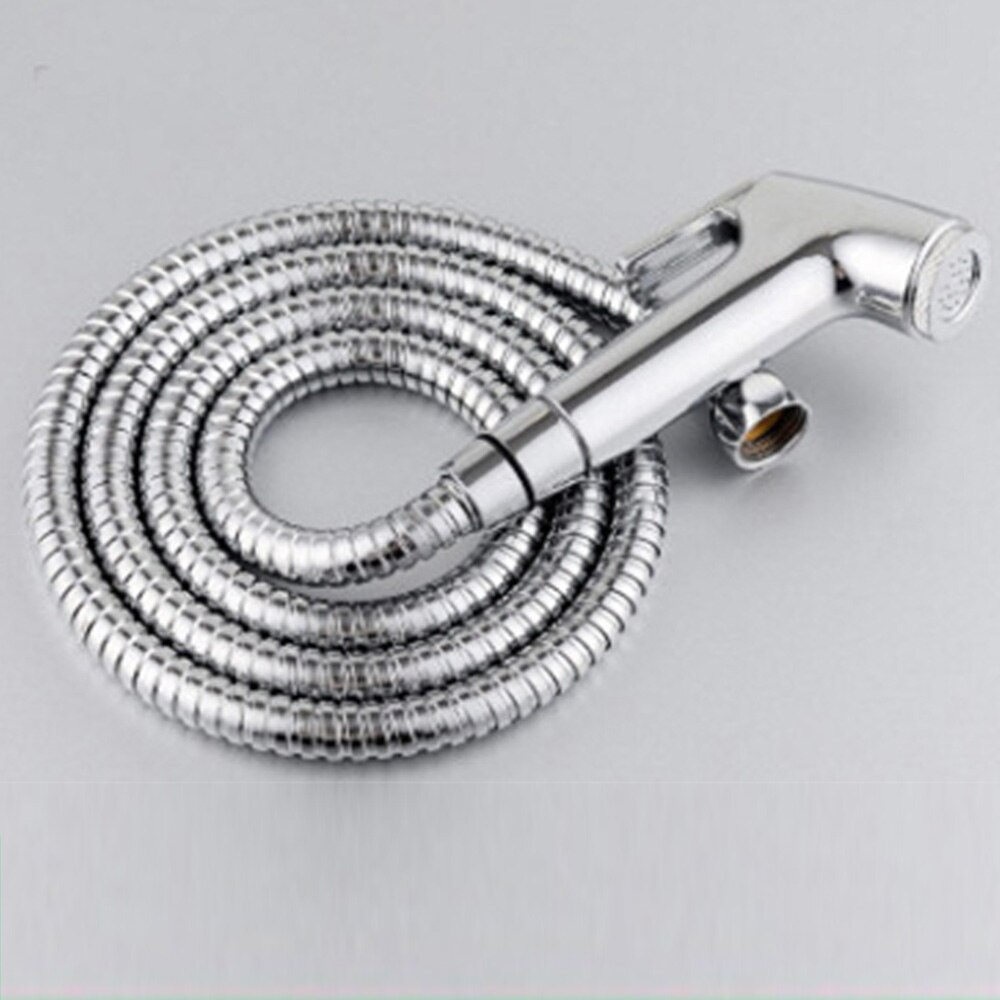 Badrum toalett shattaf adapter spray handhållen bidé duschhuvud flexibel slang: 3