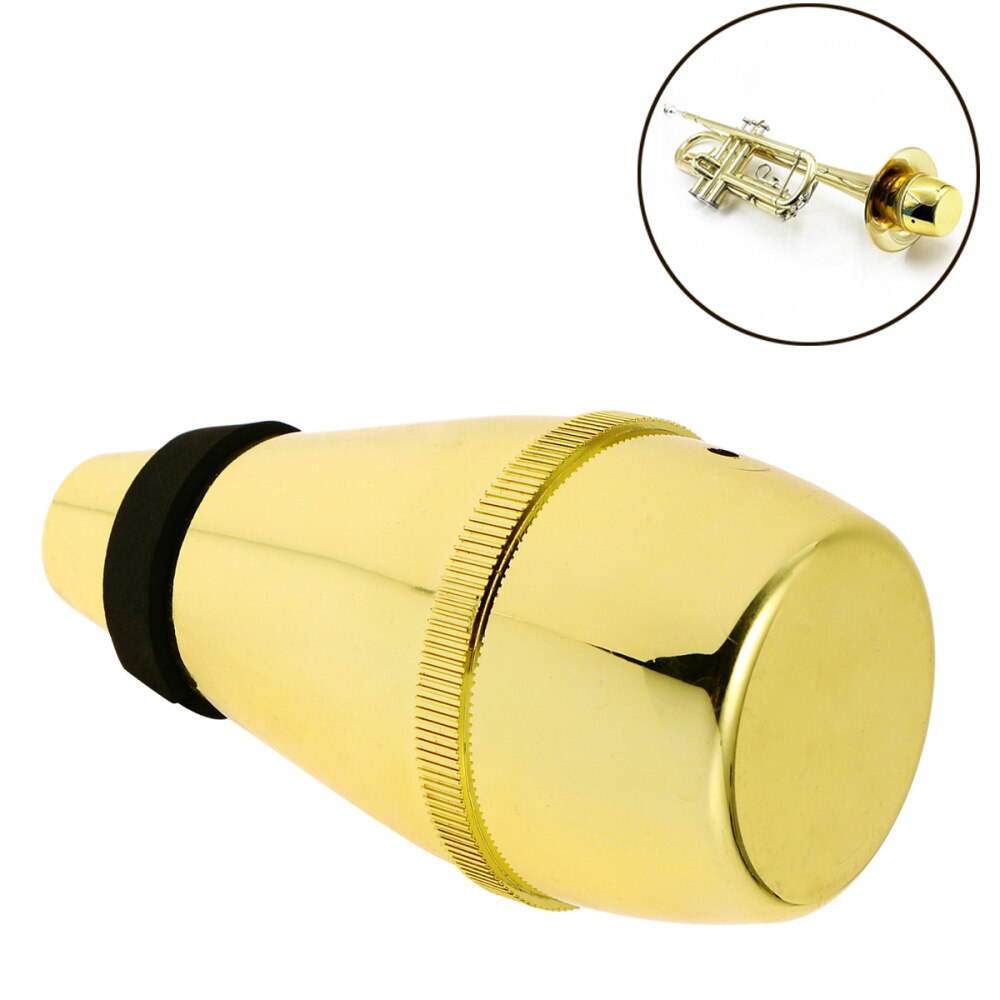 Trumpet Mute for Practice (Golden)