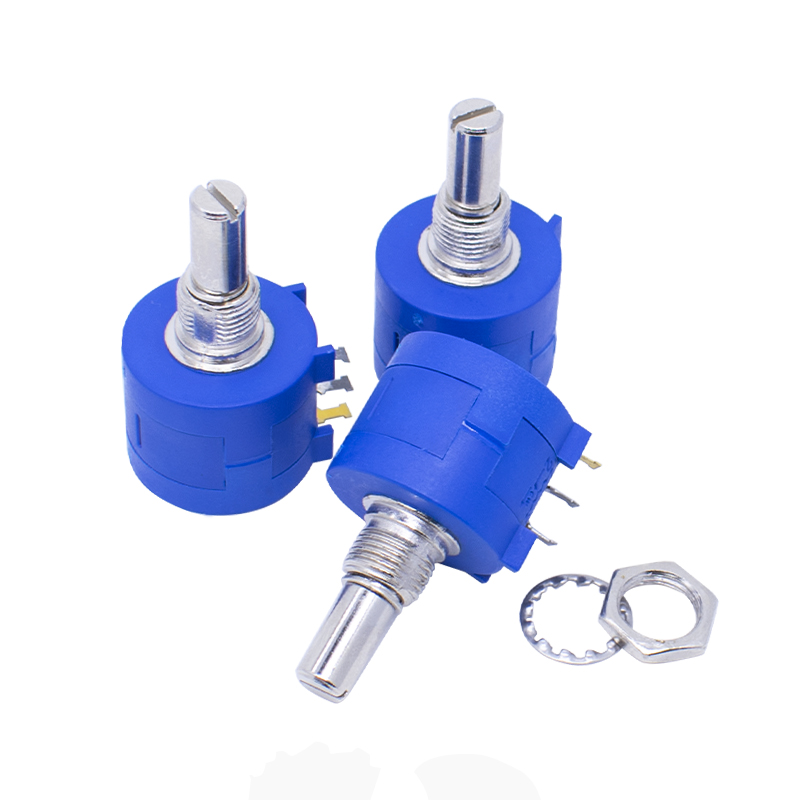 WAVGAT 3590S Potenziometro multigiro 500 1K 2K 5K 10K 20K 50K 100K ohm Potenziometro Resistenza regolabile 3590 102 202 502 103