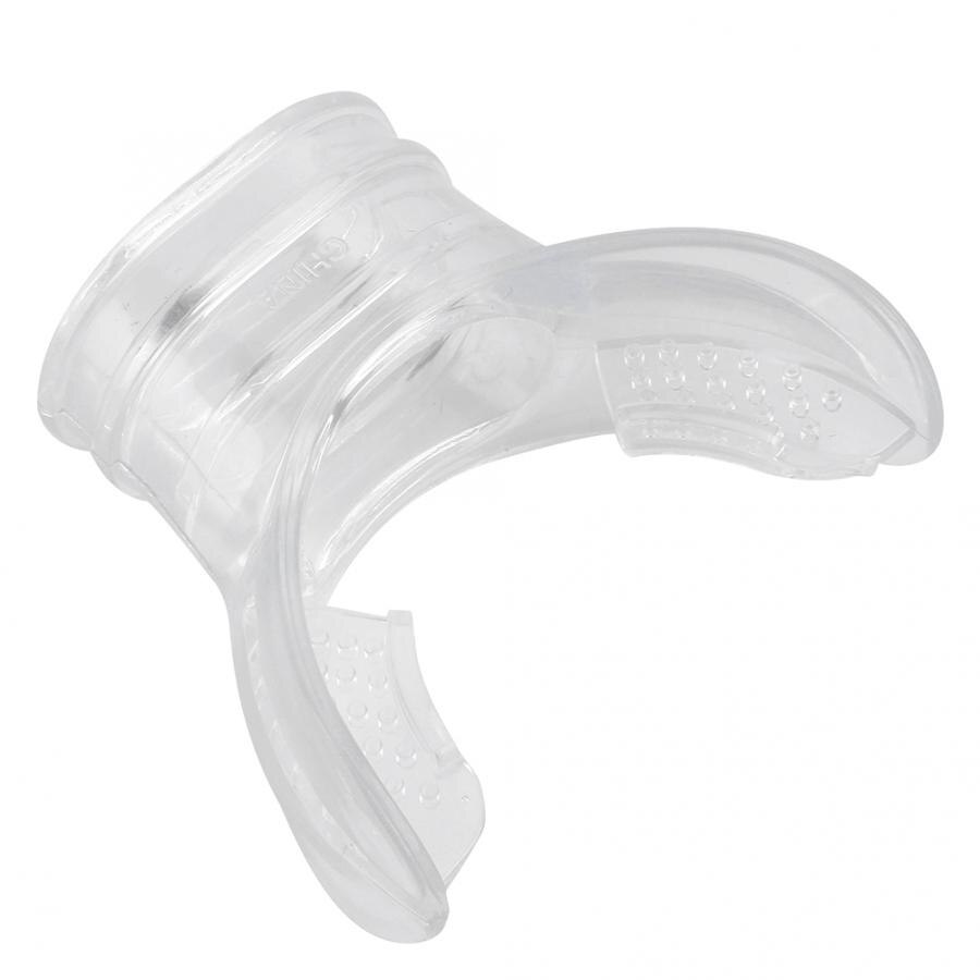 Tauchen Beißen Mundstück silikon Transparent PVC Professionelle Tauchen Standard Beißen Mundstück schwimmen tauchen zubehör